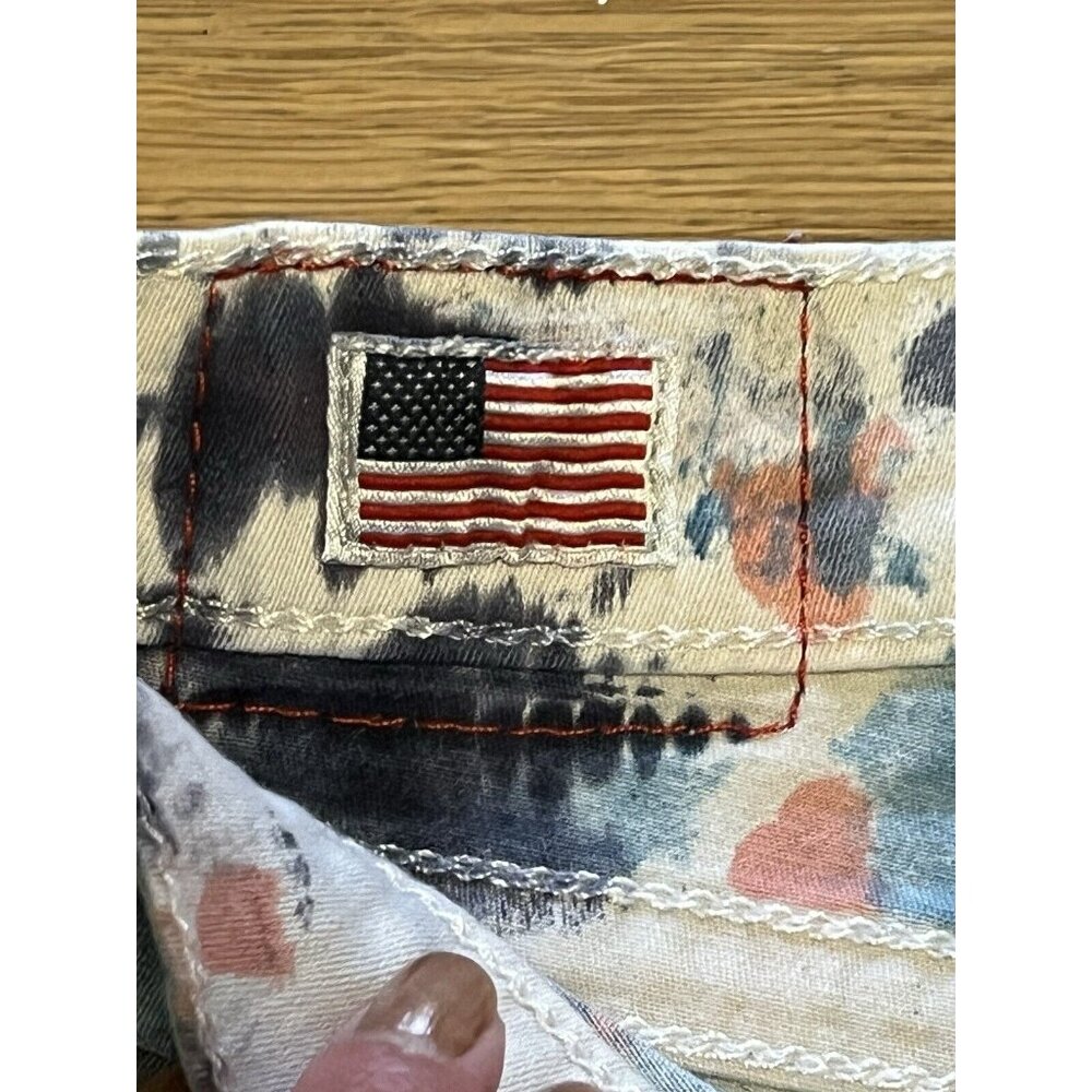 True Religion Halie Tie Dye Jeans Mens? Size 31 Modern Designer Preppy‎ Party - Picture 10 of 16